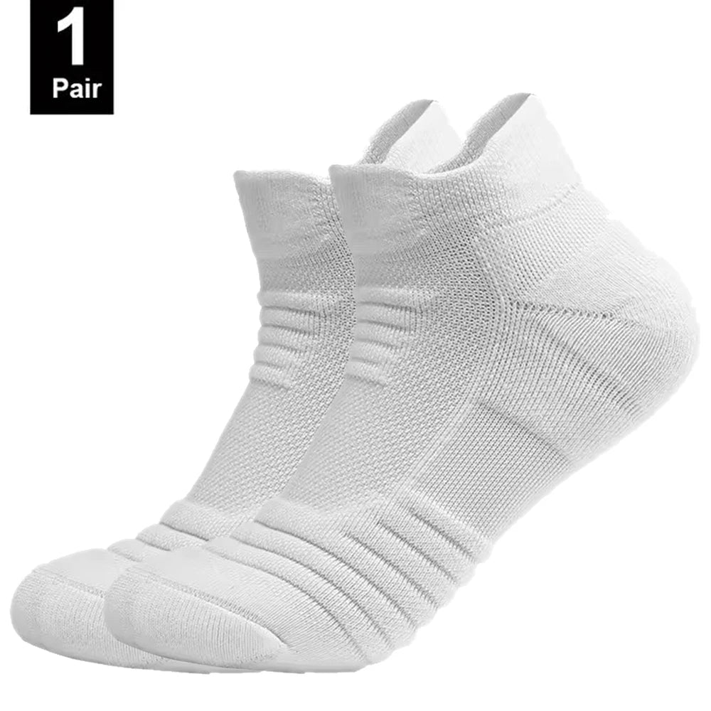 1/3 Pairs Anti-slip Football Socks Men Cotton Sock Short Long Tube Soccer Basketball Sport Socks Breathable Sock